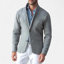 Men’s Vintage Wool Stand-Collar Jacket