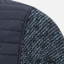 Men’s Fleece Stand-Collar Patchwork Jacket