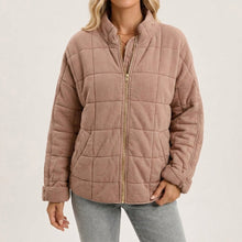 Women's Lightweight Quilted Jacket in Pink