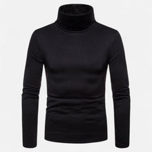Men’s Slim Fit Turtleneck Sweater – Autumn Winter Stretch
