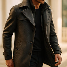 Men's Wool Coat – Long Overcoat