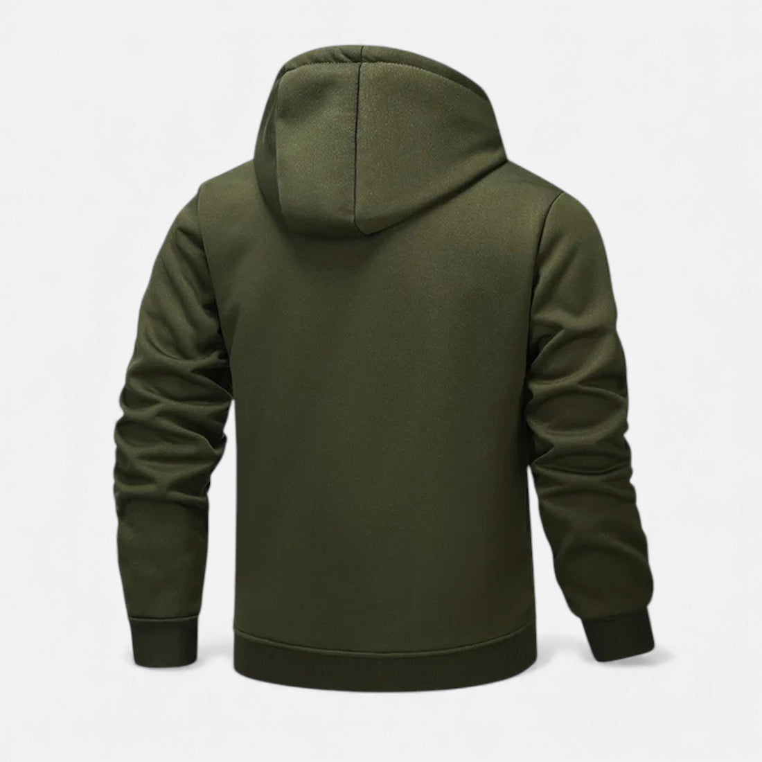 Men’s Fleece-Lined Winter Hoodie Jacket