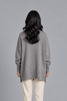 Women's Wool Cashmere Jumper – Oversized Soft Knit Sweater