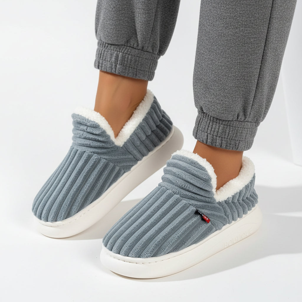 Orthopaedic Plush Winter Slippers – image 1