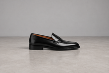 Men's Penny Loafers – Faux Leather Slip-On Loafers with Rubber Sole