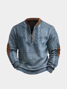 Men's Knitted Sweater – Warm Winter Jumper
