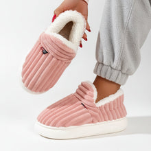 Orthopaedic Plush Winter Slippers in Pink