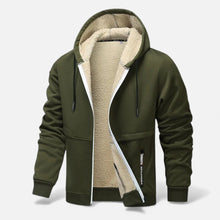 Men’s Fleece-Lined Winter Hoodie Jacket