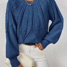 Relaxed Cable-Knit Sweater