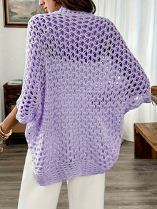 Women's Open-Front Batwing Cardigan