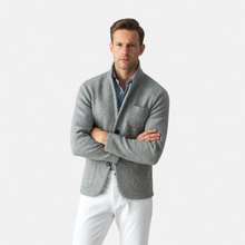 Men’s Vintage Wool Stand-Collar Jacket