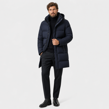 Men’s Premium Winter Down Parka – Hooded Insulated Elegance