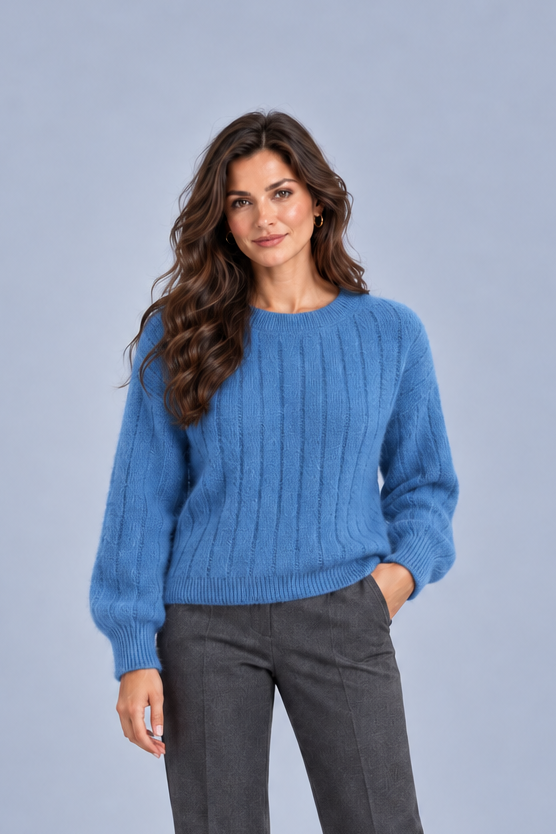 Women's 100% Cashmere Sweater | Elegant Soft Knit Jumper