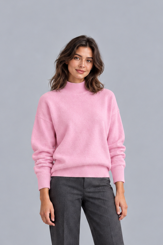 Women's Knitted Roll Neck Jumper | Classic Turtleneck