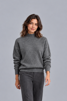 Women's Knitted Roll Neck Jumper | Classic Turtleneck