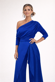 Women's One Shoulder Wide Leg Jumpsuit – image 9