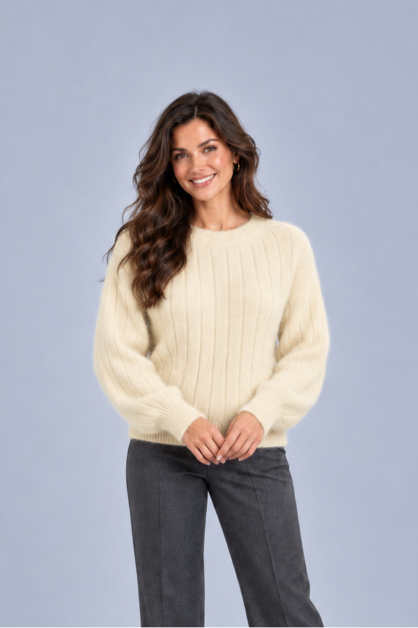 Women's 100% Cashmere Sweater | Elegant Soft Knit Jumper