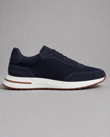 Men's Lightweight Faux Suede Trainers – image 2
