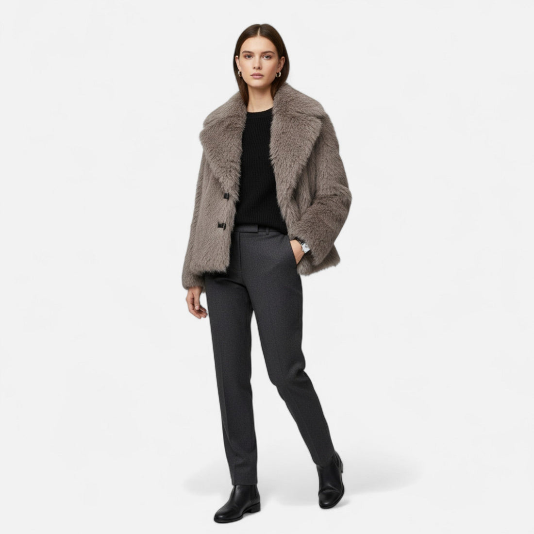 Women's Faux Fur Coat