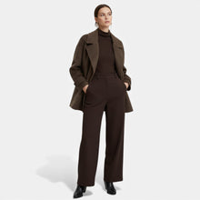 Women's Thick Alpaca-Blend Winter Coat