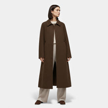 Women's Long Structured Wool Blend Coat