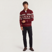 Men's Half Zip Fair Isle Jumper – image 5