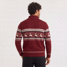 Men's Half Zip Fair Isle Jumper – image 3