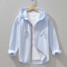 Men's Linen Blend Hoodie – Relaxed Fit
