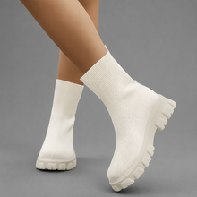 Women's Fur Lined Stretch Ankle Boots – image 2