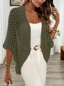 Women's Open-Front Batwing Cardigan