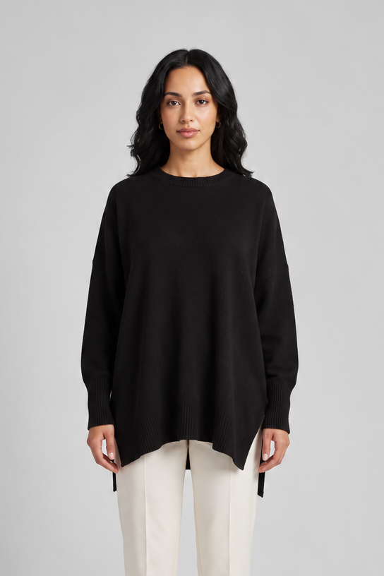 Women's Wool Cashmere Jumper – Oversized Soft Knit Sweater