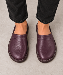 Men's Leather Slippers - Lightweight Indoor & Outdoor Slippers