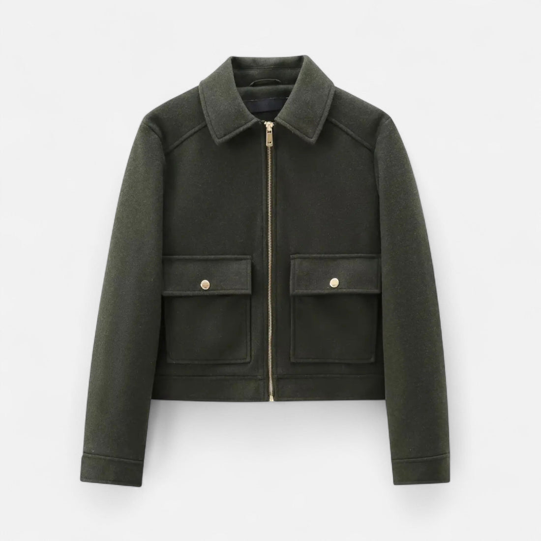 Women’s Elegant Winter Zip Jacket