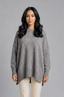 Women's Wool Cashmere Jumper – Oversized Soft Knit Sweater