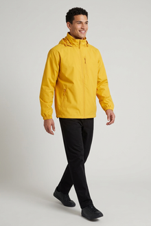 Waterproof Rain Jacket in Yellow