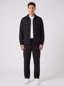 Men's Overshirt Co Ord Set in Black