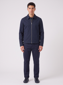 Men's Lightweight Harrington Jacket in Navy
