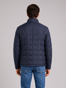 Men's Padded Jacket navy back