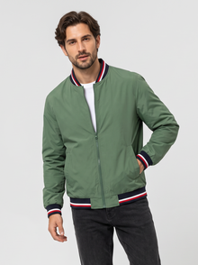 Men's Bomber Jacket green front