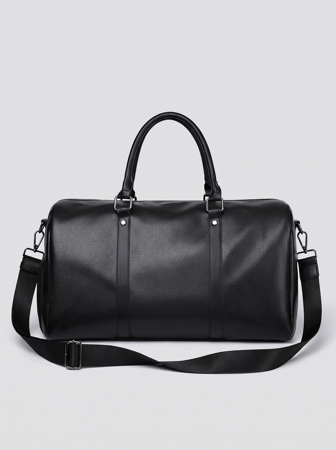 Duffel Bag in Black – front view