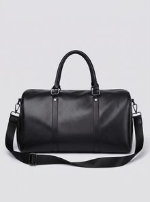 Duffel Bag in Black – front view