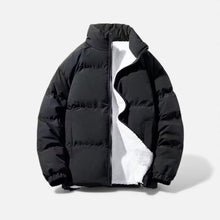 Men’s Lambswool Plush Puffer Jacket for Autumn/Winter