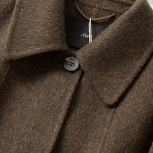 Women's Long Structured Wool Blend Coat